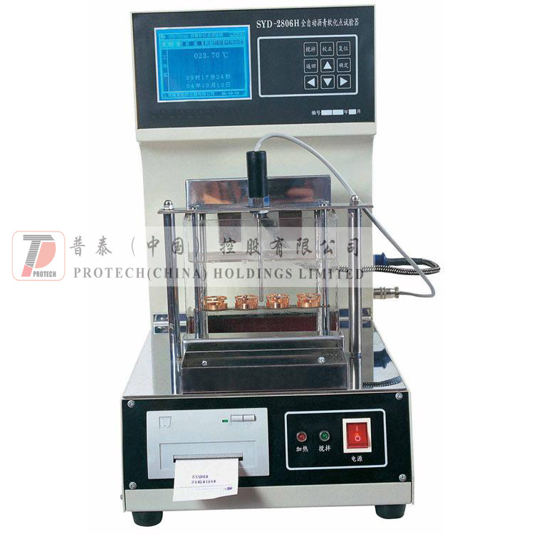 SYD-2806H Automatic Asphalt Softening Point Tester