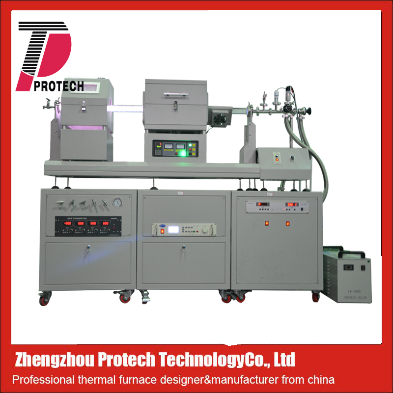 PECVD furnace for producing large area graphene films