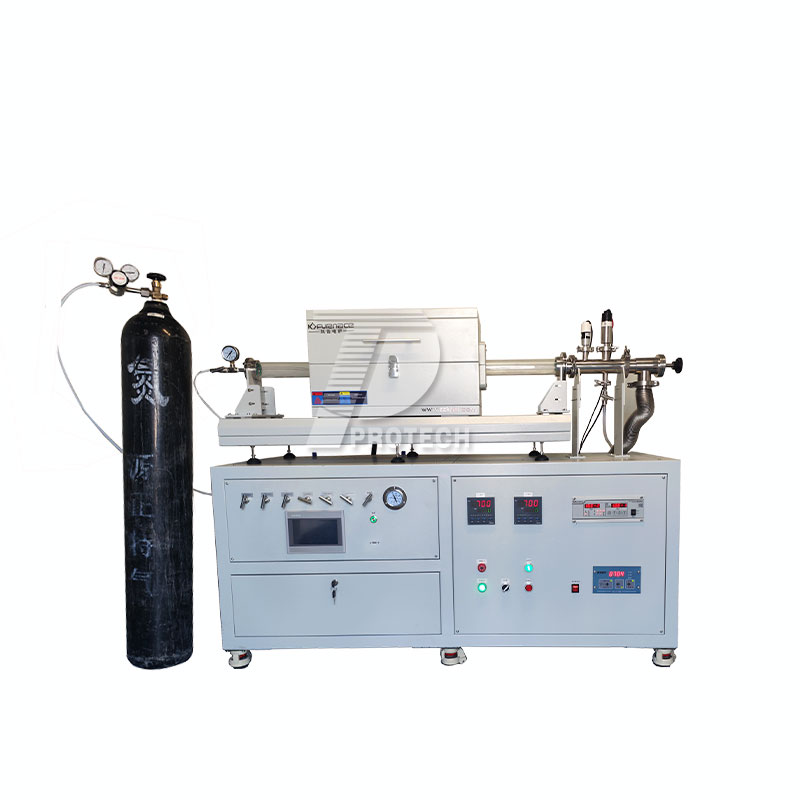 1200  Two Temperature Zone Slide CVD Tube Furnace
