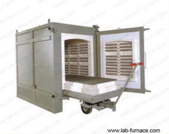 A commonly used trolley furnace (click on the image to view product details)
