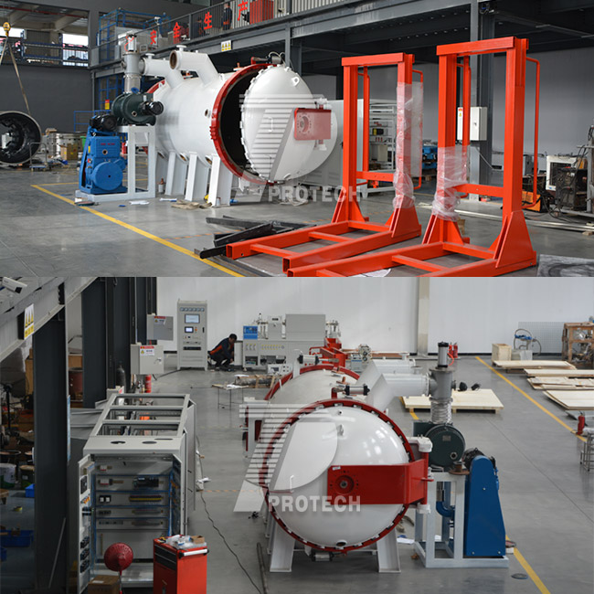 Customer photos of industrial graphite vacuum furnaces, applied in fields such as metallurgy, chemical industry, petrochemicals, high-energy physics, aerospace, electronics, etc. (click on the image to view product details)
