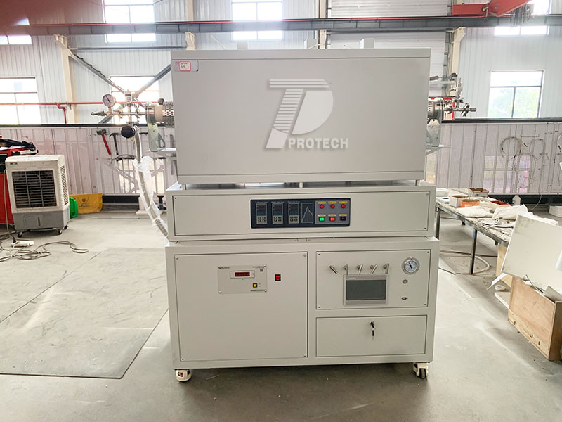 Three temperature zone CVD furnace (click on the image to view product details)