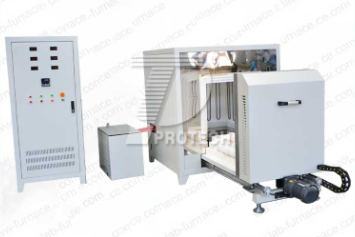 Large high-temperature box type trolley electric furnace (click on the picture to view product details)