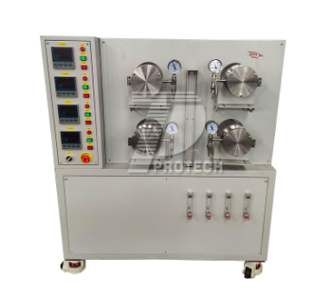 Customize a tube furnace with four tubes (click on the image to view product details)