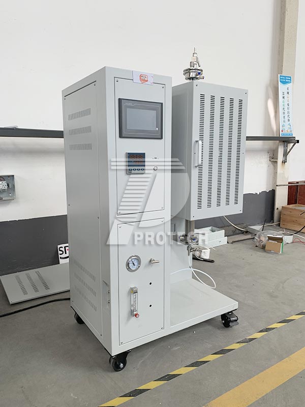 A commonly used vertical fluidized bed electric furnace (click on the image to view product details)