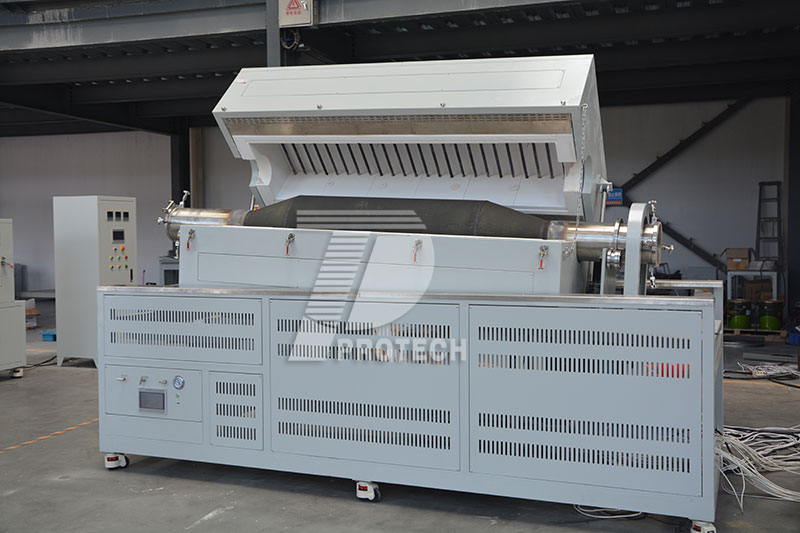 Large caliber rotary tube furnace (click on the picture to view product details)