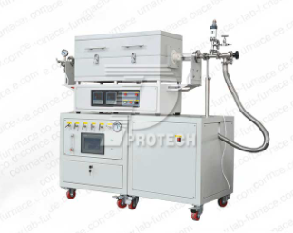 Dual temperature zone touchscreen CVD electric furnace (click on the image to view product details)