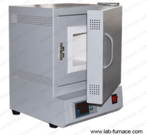 A commonly used 1200 degree resistance wire box furnace (click on the image to view product details)