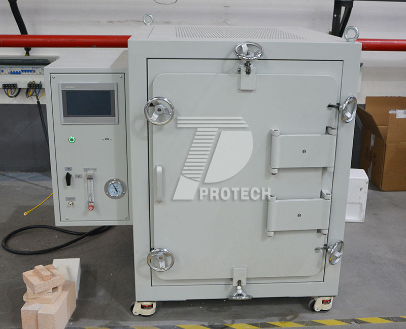Customized small split type atmosphere muffle furnace (click on the picture to view product details)