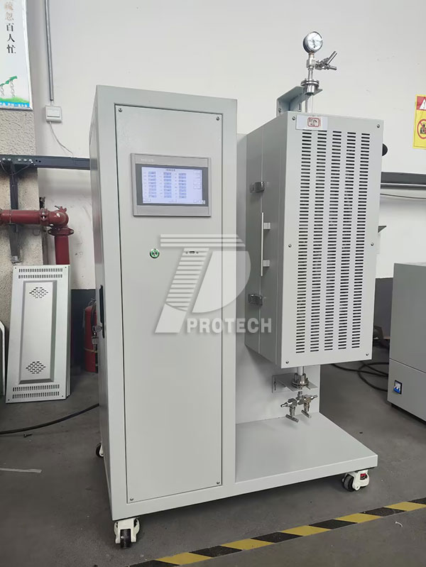 Customized vertical 5-zone tube furnace (click on the image to view product details)