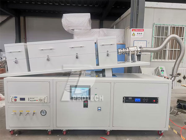 Commonly used rotatable tilted PECVD electric furnace (click on the image to view product details) Commonly used rotatable tilted PECVD electric furnace (click on the image to view product details)