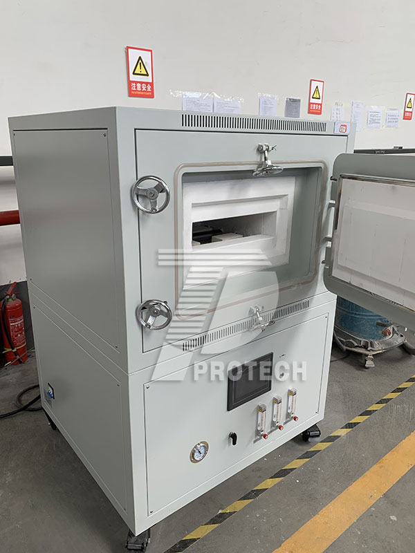 Customized atmosphere muffle furnace with furnace size (click on the picture to view product details)