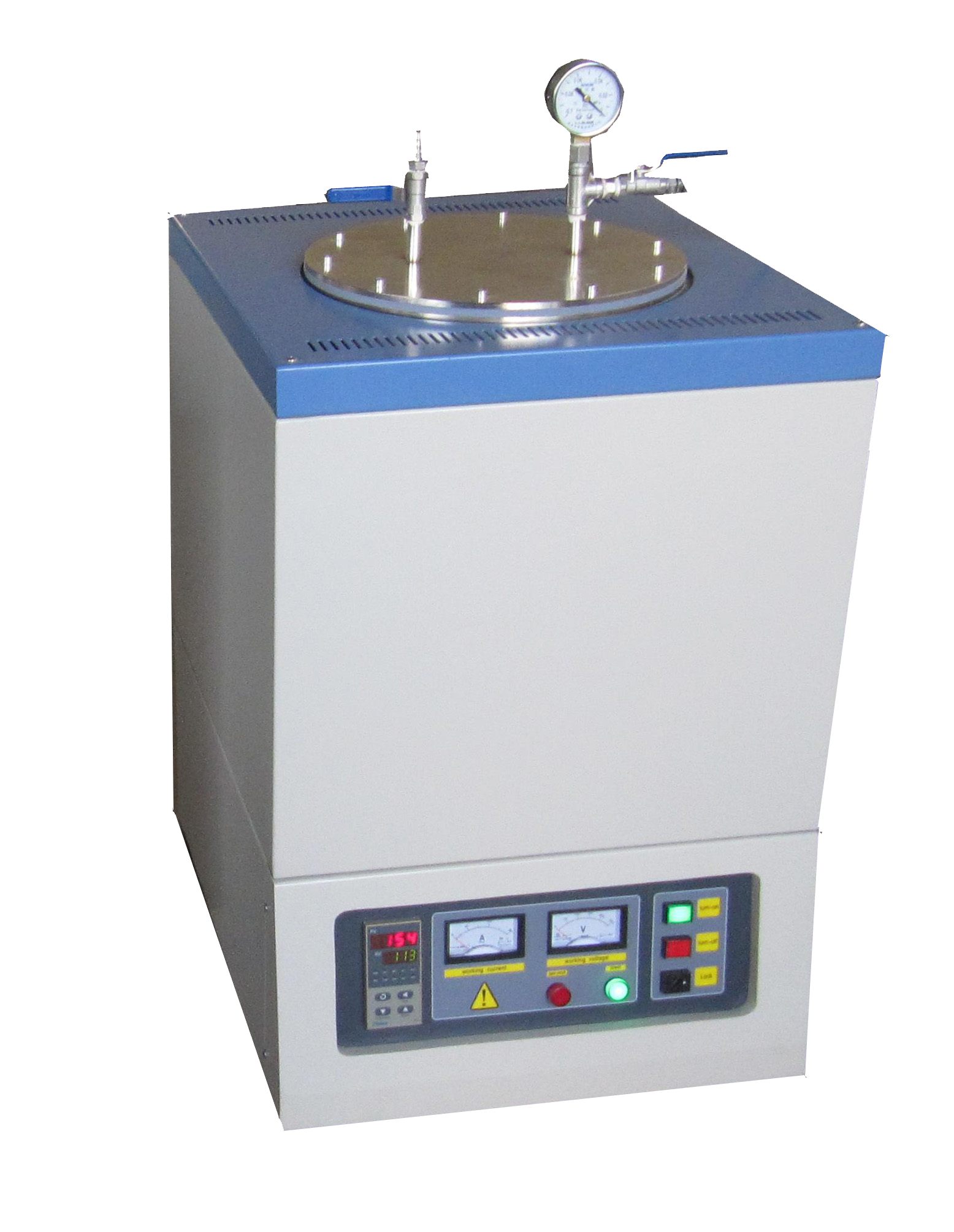 PT-1200C Vacuum Atmosphere Crucible Furnace (Click on the picture to view product details) PT-1200C Vacuum Atmosphere Crucible Furnace (Click on the picture to view product details)
