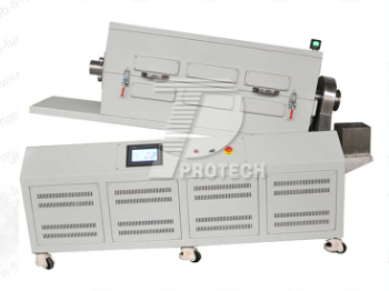Can rotate and tilt the air calcination tube furnace (click on the picture to view product details)