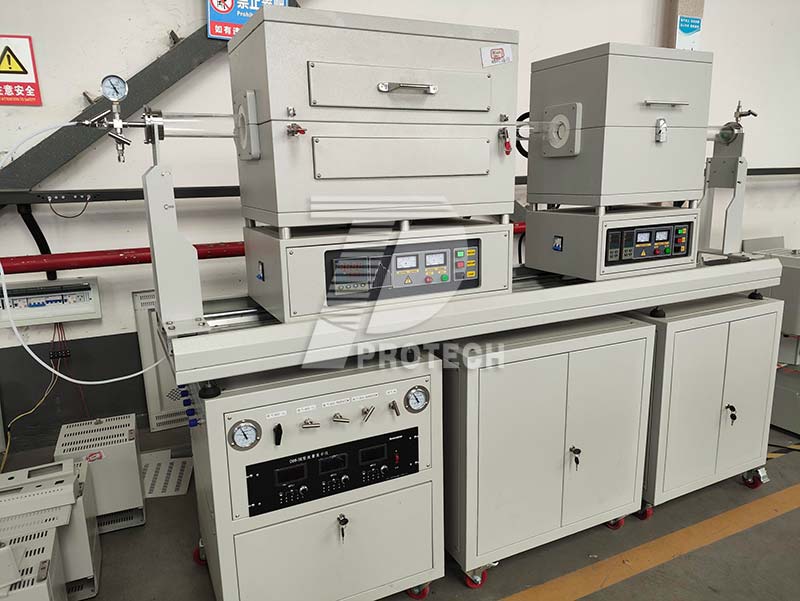 Sliding CVD tube furnace (click on the image to view product details)