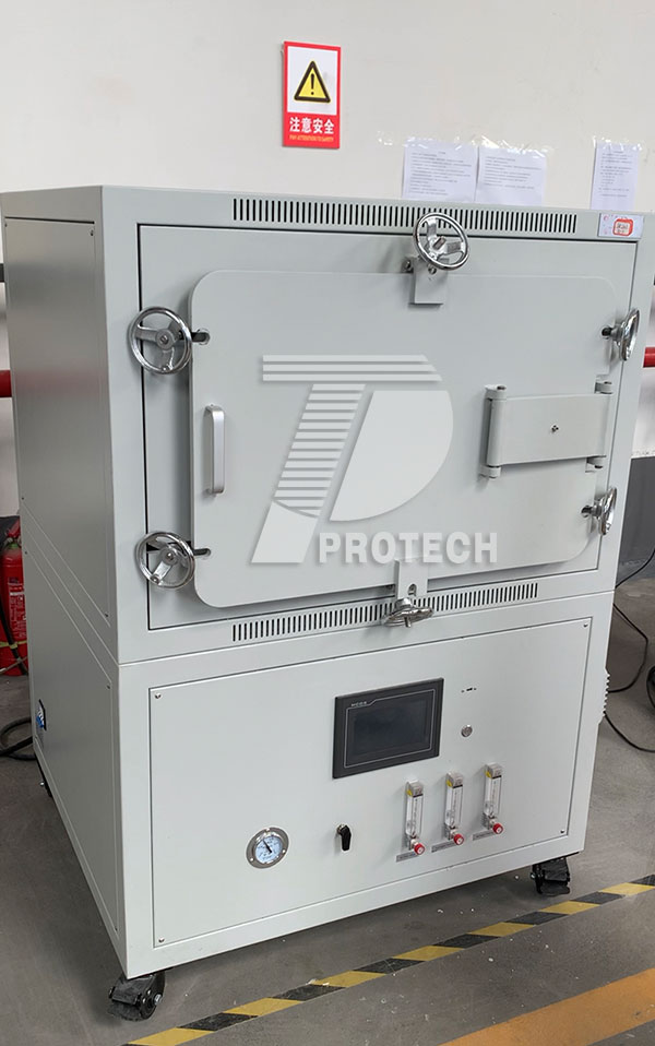 Customized 1400 C atmosphere furnace (click on the image to view product details) Customized 1400 C atmosphere furnace (click on the image to view product details)