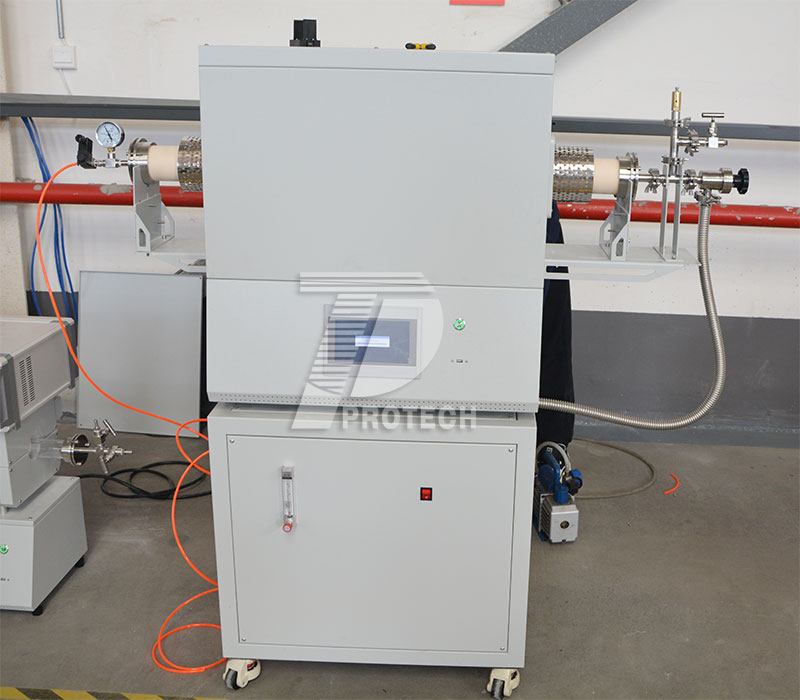 A vacuum atmosphere tube furnace with a temperature of up to 1600 degrees Celsius for long-term use (click on the picture to view product details)